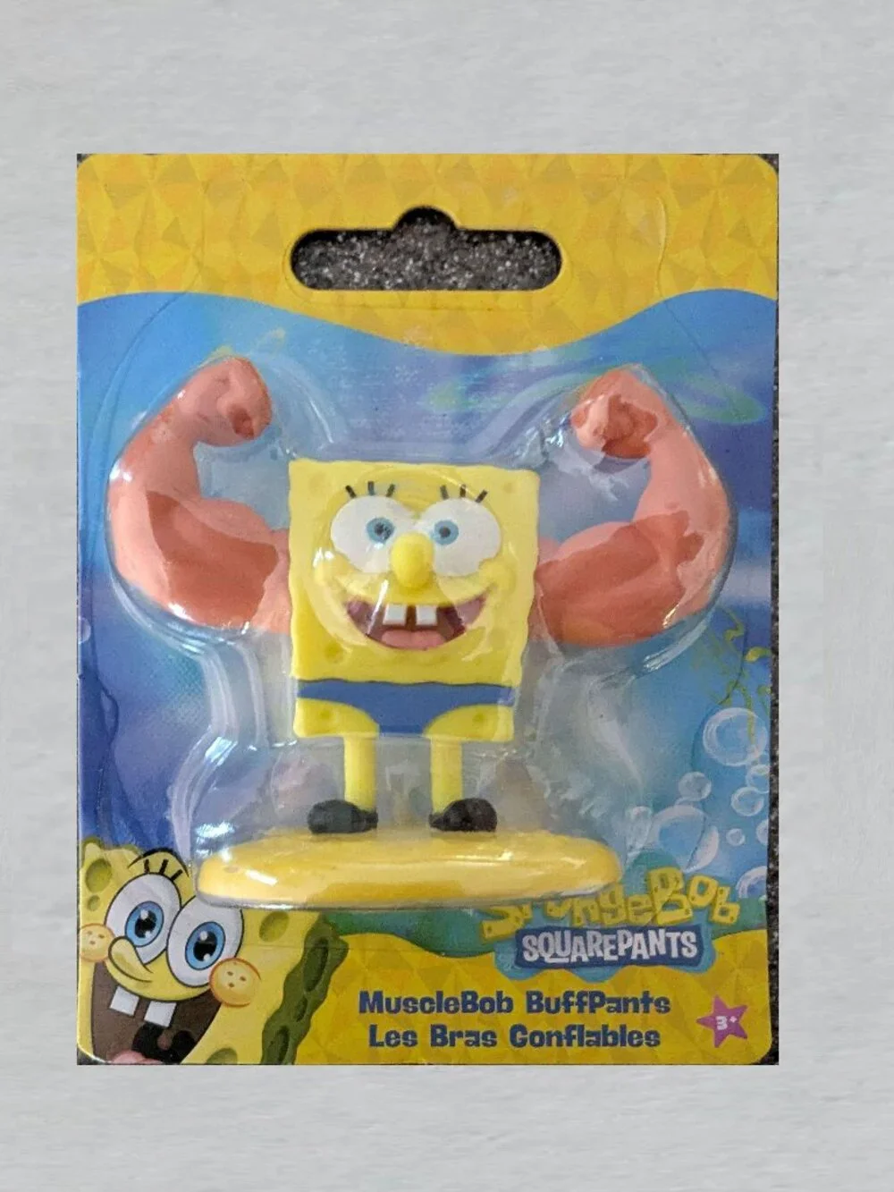 SpongeBob SquarePants MuscleBob Buffpants Measures 2 Inches